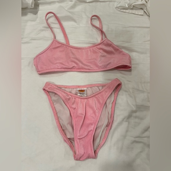 Other - baby pink vintage bikini set